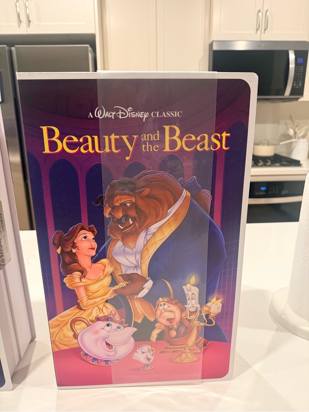 Disney Beauty and the Beast Cover – Purple & Gold